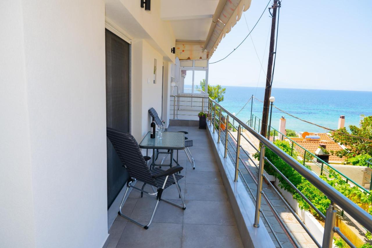 Zoe Seaview Apartment By Rentalspro - Nea Moudania Halkidiki Экстерьер фото